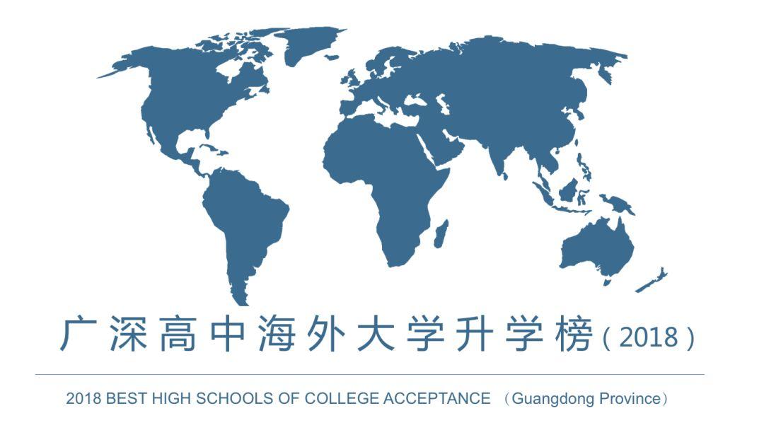 独家 | 广深高中海外大学升学榜（2018年）  深国交 数据 国际学校 第1张