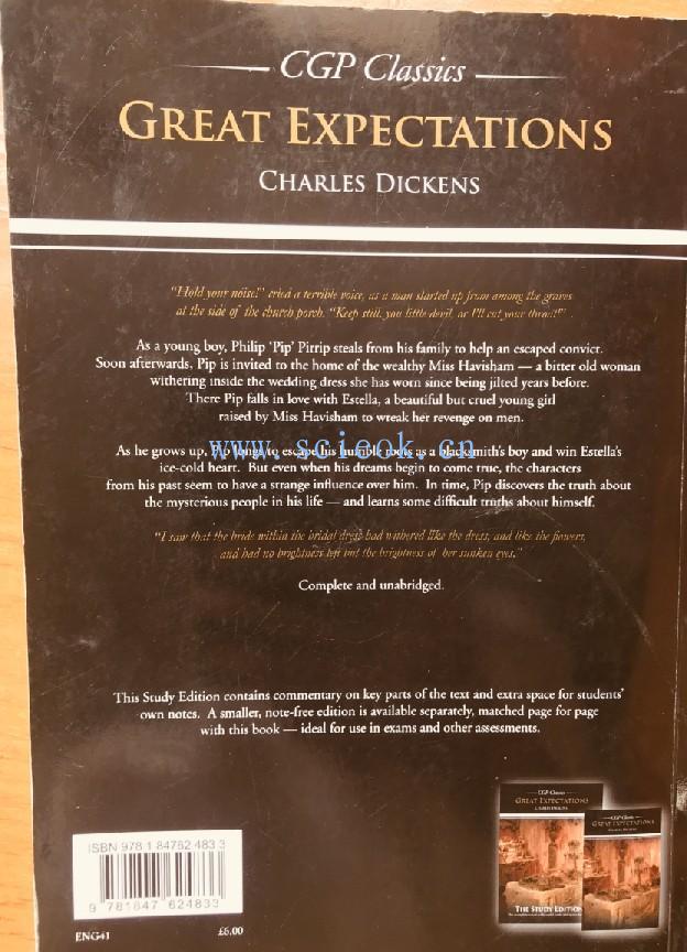 Great Expectations by Charles Dickens Study Edition  二手英文原版 第4张