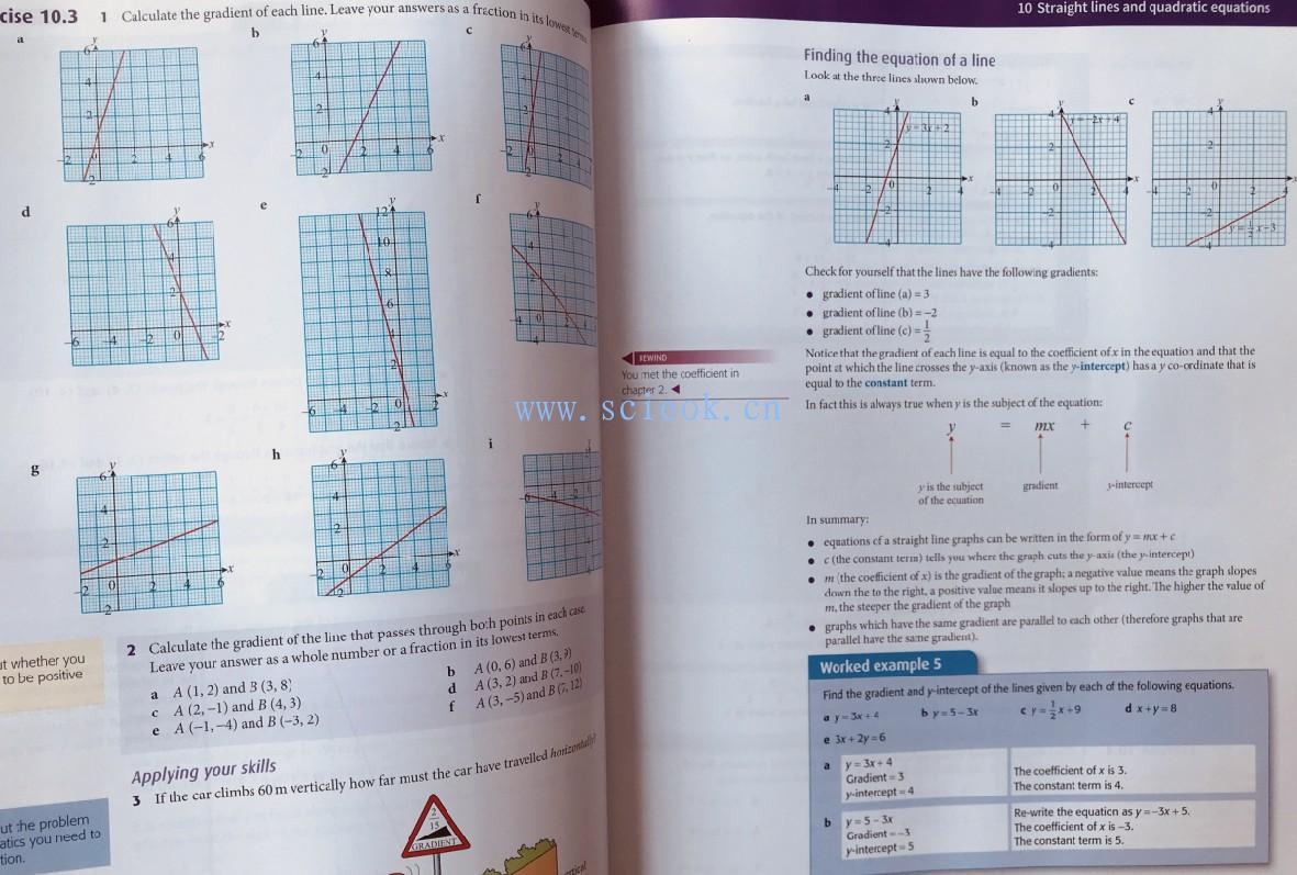 Cambridge IGCSE Mathematics core and extended coursebook  二手英文教材 第6张