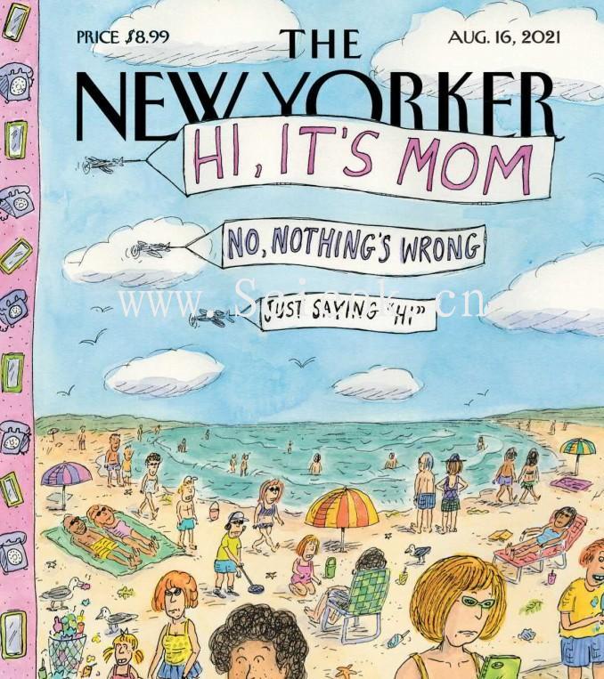 The New Yorker｜2021.08.16《纽约客》电子杂志英文版  Yorker（纽约客） 英文原版杂志 第1张