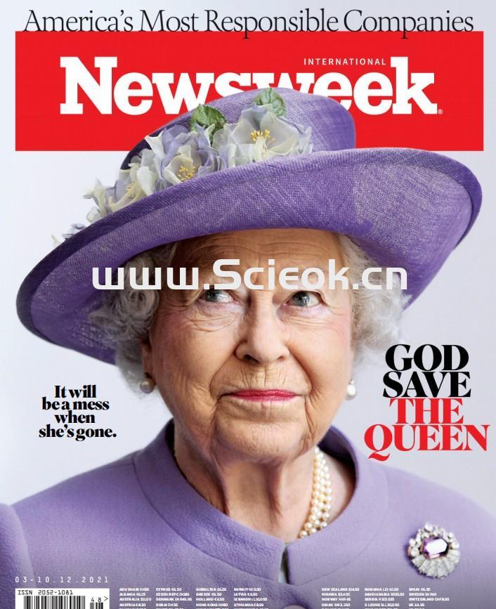 Newsweek-20211203《新闻周刊》杂志(国际版)  英文原版杂志 newsweek 新闻周刊电子版 第1张