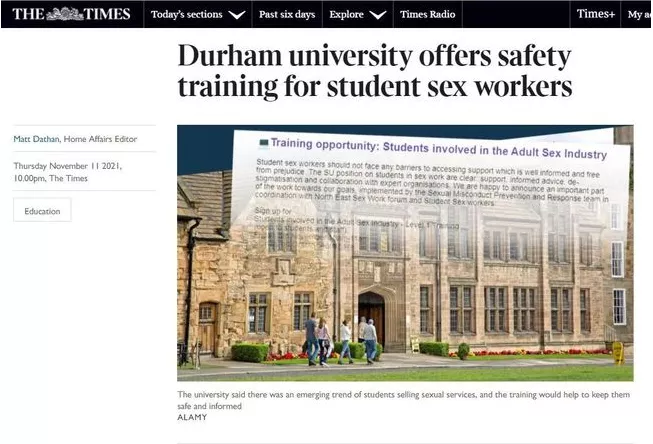 英国的世界名校公然设置“卖淫课”，这究竟是怎么一回事？