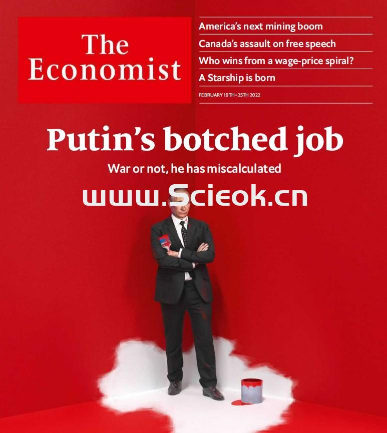 The Economist-2022.02.19《经济学人》杂志电子版(英文)  英文原版杂志 Economist 经济学人电子版 第1张