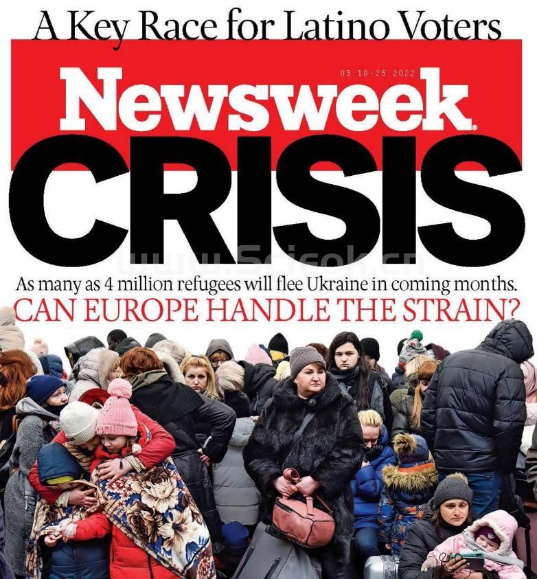 Newsweek-20220318《新闻周刊》杂志(美国版)  英文原版杂志 newsweek 新闻周刊电子版 第1张