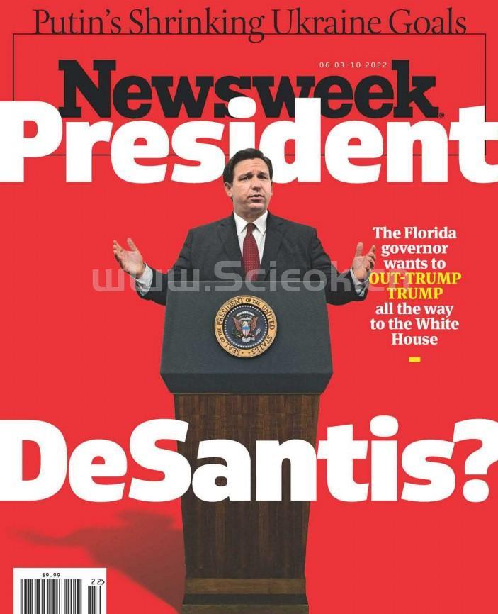Newsweek-20220603《新闻周刊》杂志(美国版)  英文原版杂志 newsweek 新闻周刊电子版 第1张