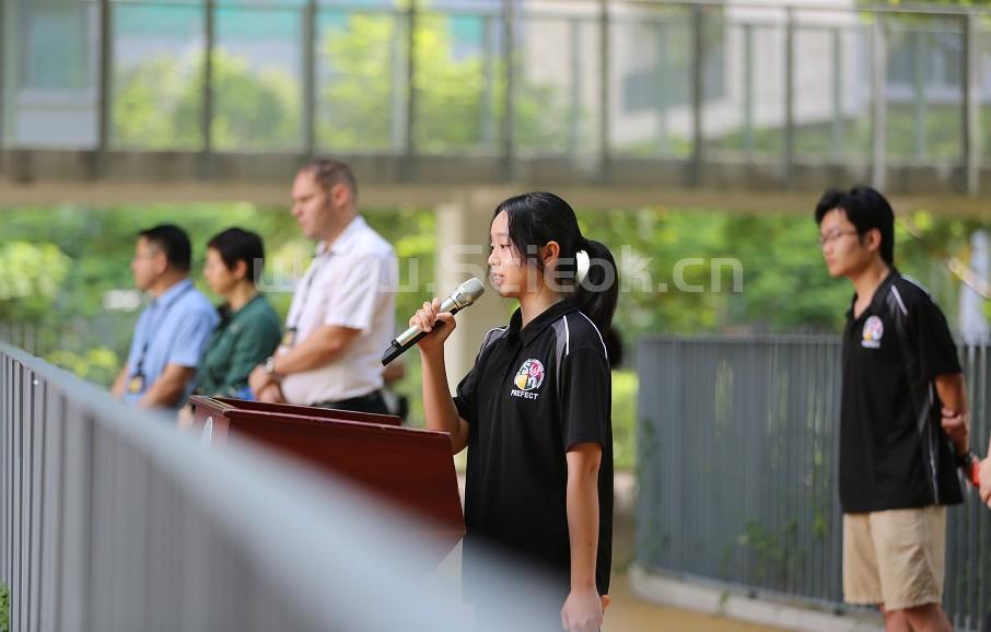 2022年8月15日 深国交新一学年在明媚的早晨开始了。。。  深国交 深圳国际交流学院 Winnie 第1张