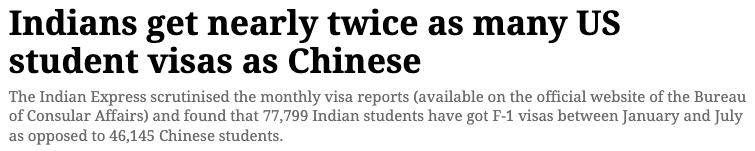 2022至目前为止，统计表明中国留学人数已被印度全面反超  数据 留学 第2张