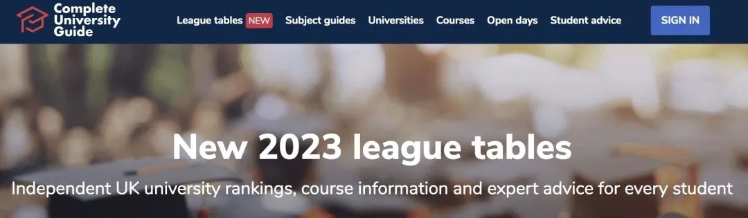 CUG最新2023年英国大学排名！巴斯名次反超UCL，利物浦  英国留学 第1张