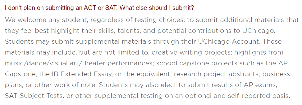 2022-23申请季美国大学标化政策--这些学校要求提交SAT/ACT成绩！  留学 第20张