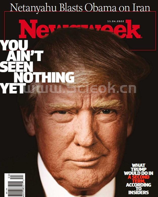 Newsweek-20221104《新闻周刊》杂志(美国版)  英文原版杂志 newsweek 新闻周刊电子版 第1张