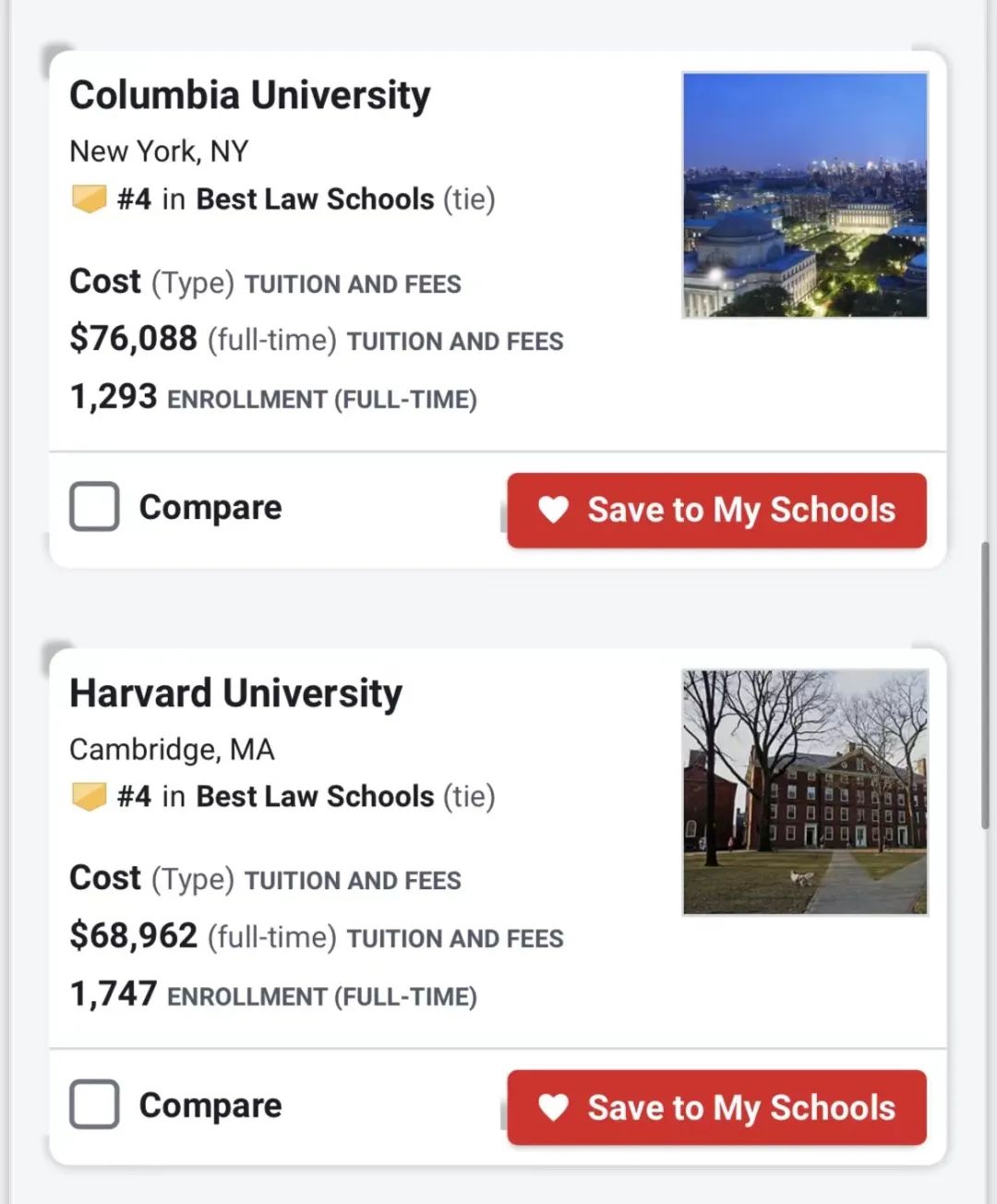 耶鲁和哈佛双双退出U.S. News法学院排名？！为什么要退出？  留学 排名 第9张