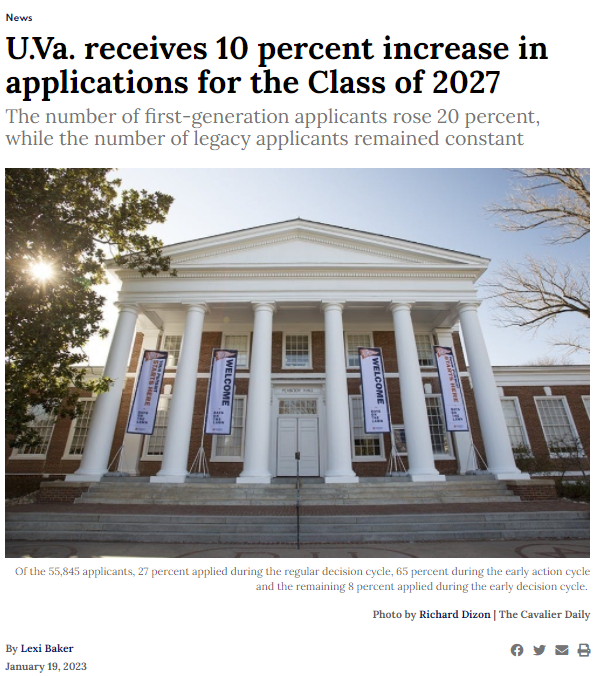 2023美国大学申请季 -- 纽约大学：本科申请比去年增加 14%  数据 第8张