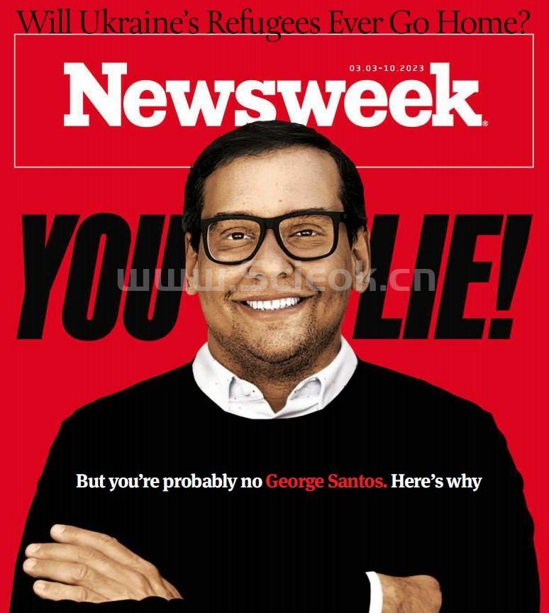 Newsweek-20230303《新闻周刊》杂志(美国版)  英文原版杂志 newsweek 新闻周刊电子版 第1张