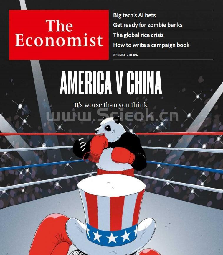 The Economist-2023.04.01《经济学人》杂志电子版(英文)  英文原版杂志 Economist 经济学人电子版 第1张
