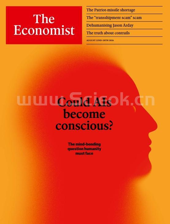 The Economist-2026.08.22《经济学人》杂志电子版(英文)  英文原版杂志 Economist 经济学人电子版 第1张